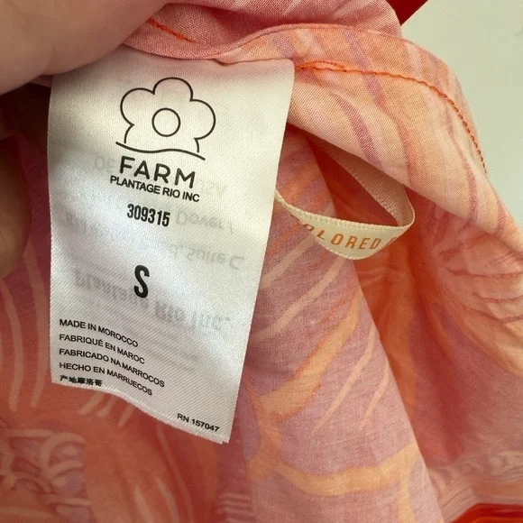 FARM RIO Summer Garden Ombre Mini Dress - Picture 16 of 16